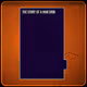 PURPLE RECTANGLE ON ORANGE SQUARE