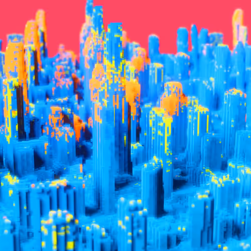 VOXEL CITYSCAPE