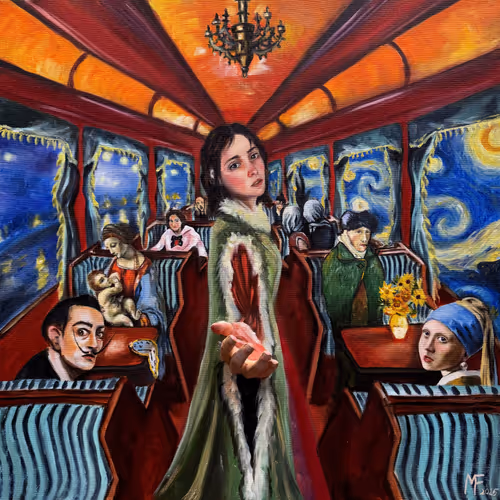 Oil paintings by Mayra