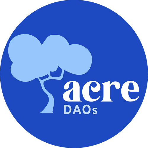 ACRE DAOs