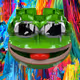 Glitching Pepe In Glitchlandia