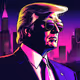 Neon Trump NYC Glow