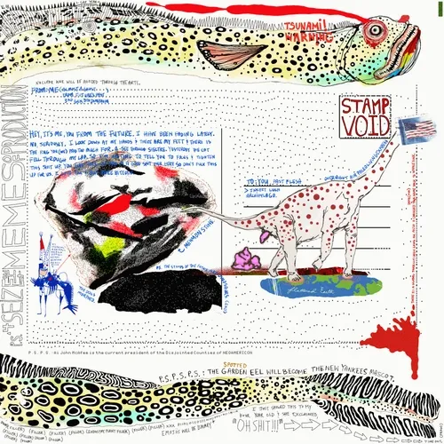 P.S. The Stamps of the Future are Dinosaurs