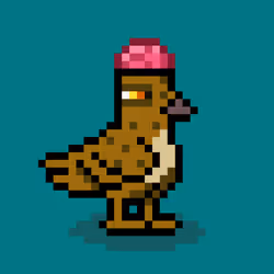 CryptoBirbs by Vodnik #1666