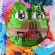 Glitching Pepe In A Glitchscape No2