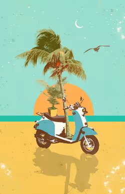 SCOOTER TROPICS