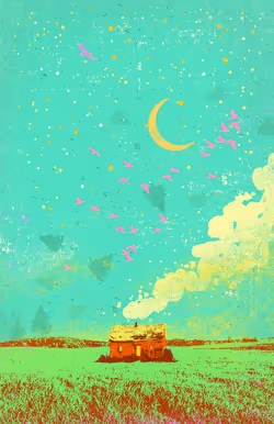 EVENING CABIN