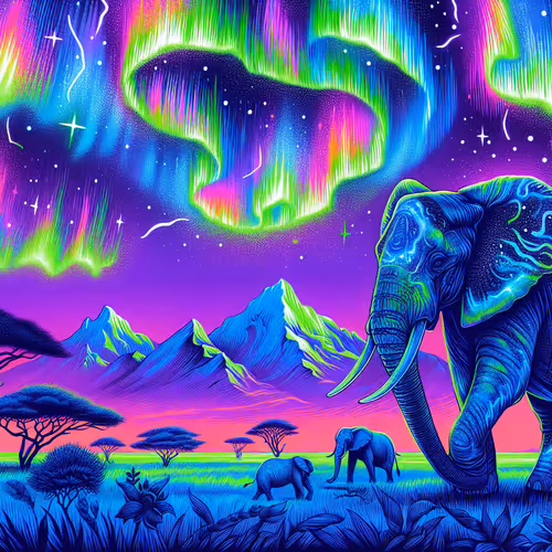 Psychedelic Wildlife