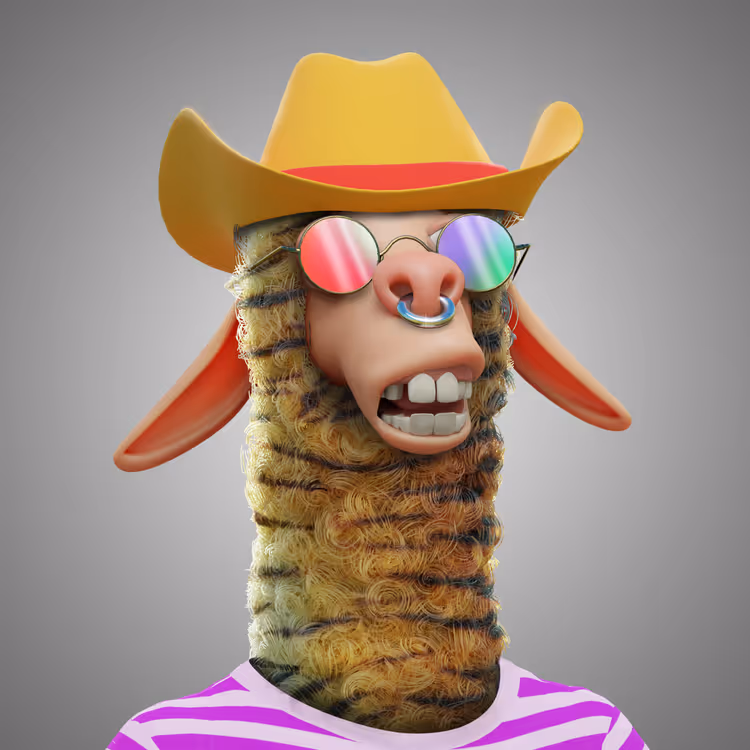 Laid Back Llama #0980