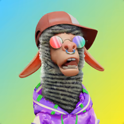 Laid Back Llama #0726