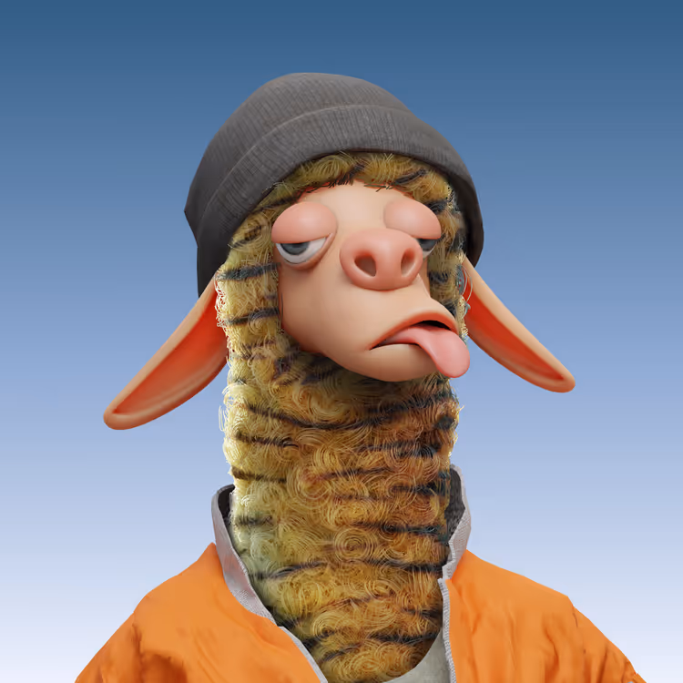 Laid Back Llama #0388