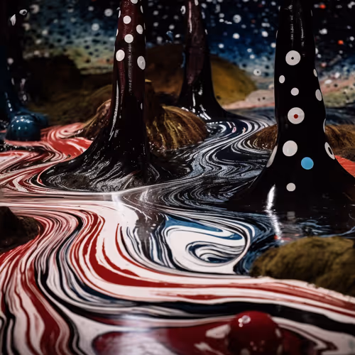 Polka Dot Landscape