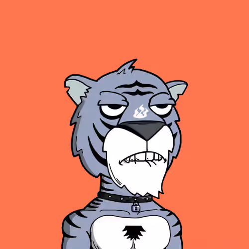Grouchy Tiger Social Club #7591