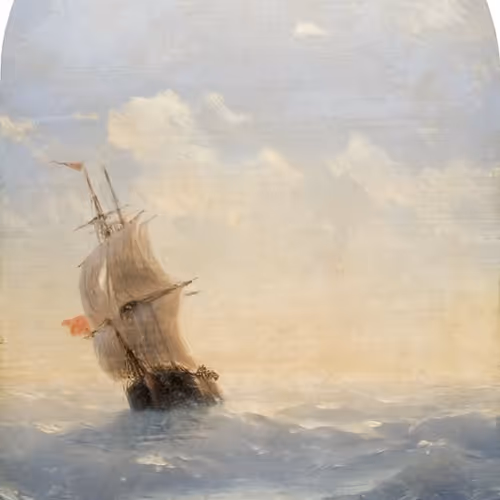 Storm at the Sea. 1848