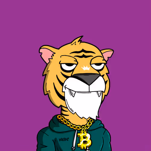 Grouchy Tiger Social Club #7686