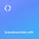 "brassknuckles.eth" DESIGNER ENS DOMAIN NAME (ETHEREUM NAME SERVICE)