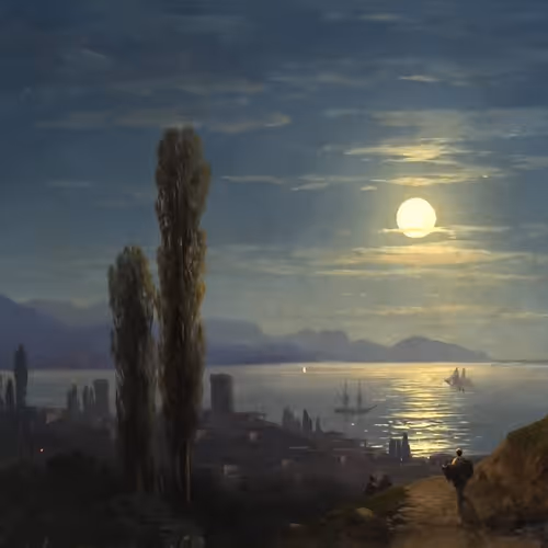 Night in the Crimea. 1861