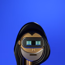3D Chrome Punk Babies #045