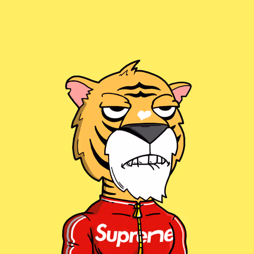 Grouchy Tiger Social Club #8384