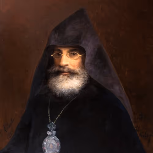 Portrait of Gabriel Konstantinovich Aivazovsky (1812-1880), Brother of the Artist, Archbishop. 1883