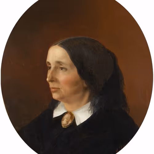 Portrait of Ekaterina Konstantinovna Mazirova, the Artist’s Sister (?). 1858