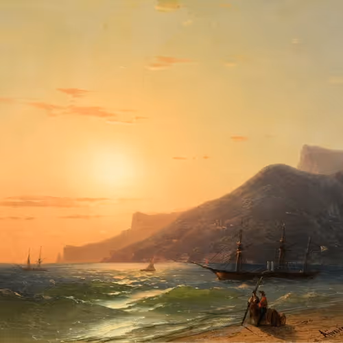 View of Livadia. 1865