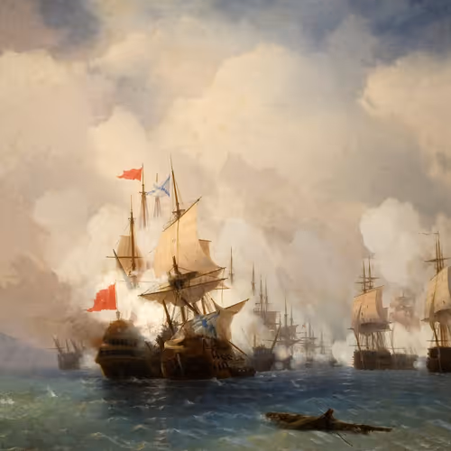 Battle of Chios. 1848