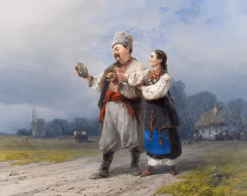 Return after the Wedding. 1891