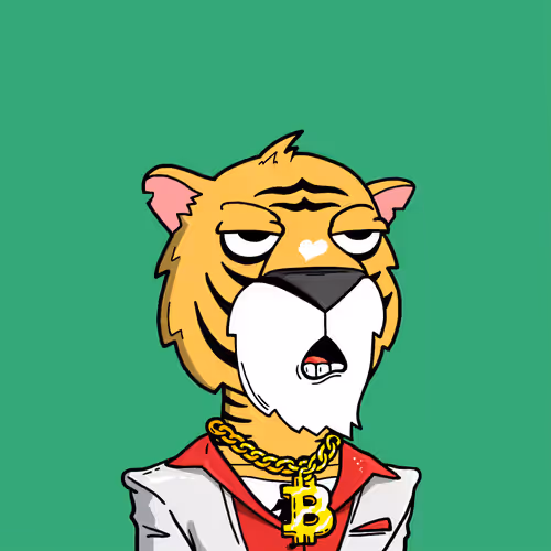 Grouchy Tiger Social Club #8283