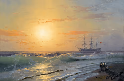 Seascape. Nice. 1897