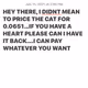 PLEASE GIVE ME MY CAR BACK....MISTAKE