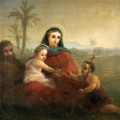 The Virgin and Child. 1891
