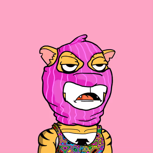 Grouchy Tiger Social Club #7774
