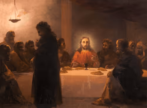 The Last Supper. 1890s