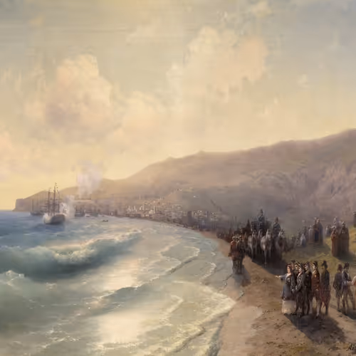 The Arrival of Catherine II in Feodosia. 1883
