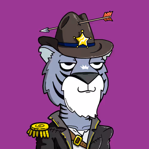 Grouchy Tiger Social Club #7429