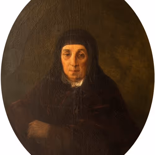 Portrait of the Artist’s Grandmother. 1858