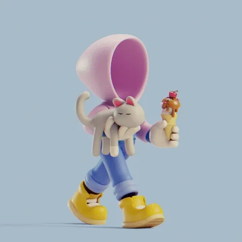 Invisible Friends 3D #4591