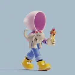 Invisible Friends 3D #4591