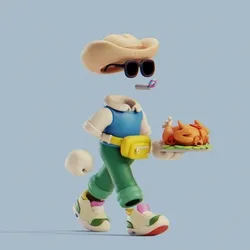 Invisible Friends 3D #4596