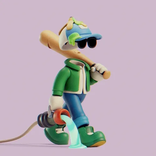 Invisible Friends 3D #3869