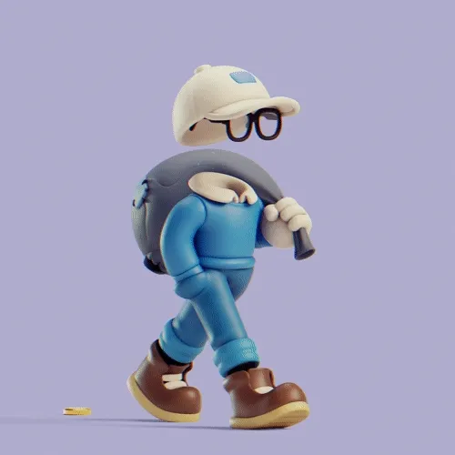 Invisible Friends 3D #2769