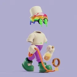 Invisible Friends 3D #1829