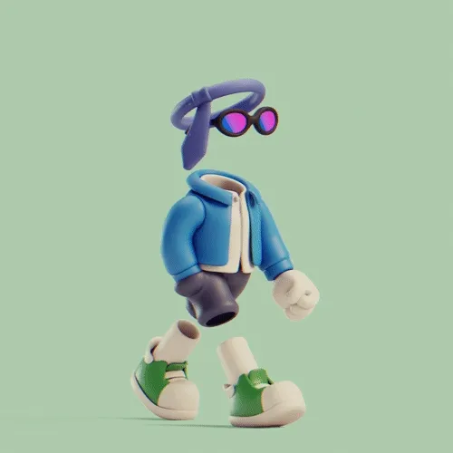 Invisible Friends 3D #782