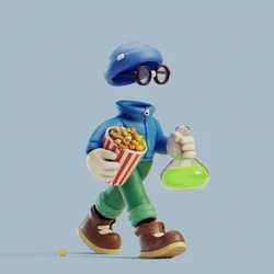 Invisible Friends 3D #1765