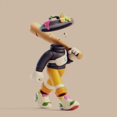 Invisible Friends 3D #2132