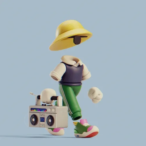 Invisible Friends 3D #2174