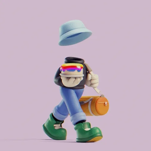 Invisible Friends 3D #1945