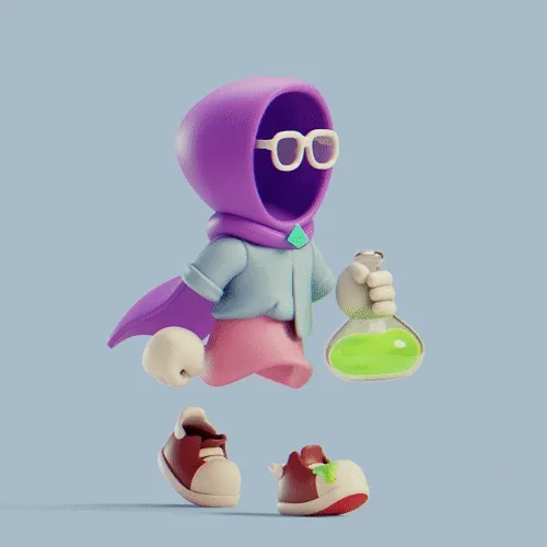 Invisible Friends 3D #2490
