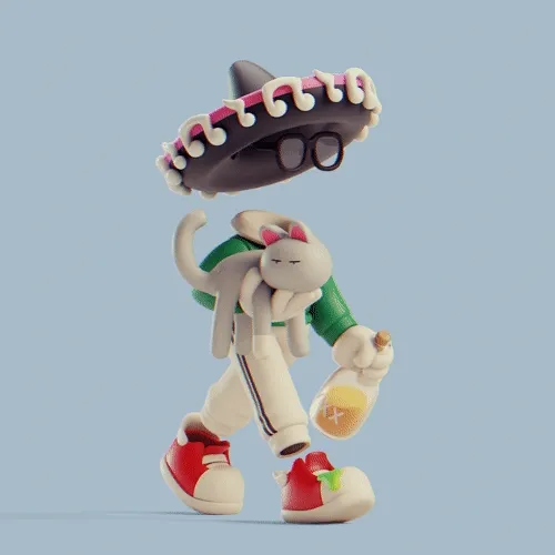Invisible Friends 3D #1050